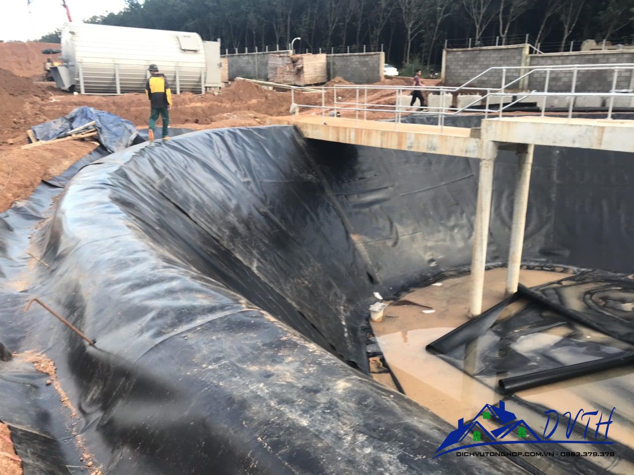 Thi công màng HDPE tại Cao Bằng